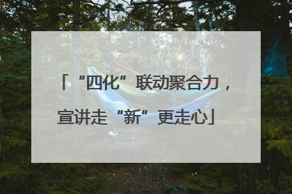 “四化”联动聚合力，宣讲走“新”更走心