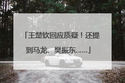 王楚钦回应质疑！还提到马龙、樊振东……