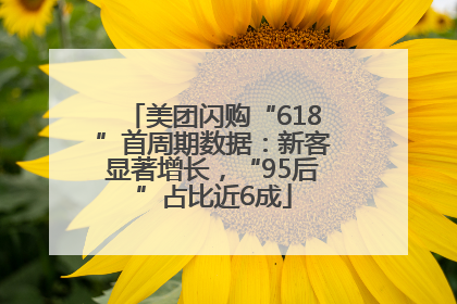 美团闪购“618”首周期数据：新客显著增长，“95后”占比近6成