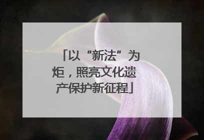以“新法”为炬，照亮文化遗产保护新征程