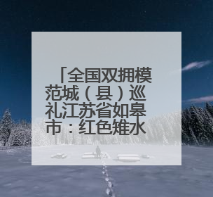 全国双拥模范城（县）巡礼江苏省如皋市：红色雉水双拥“皋”地