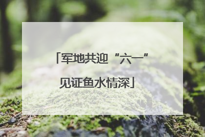 军地共迎“六一” 见证鱼水情深