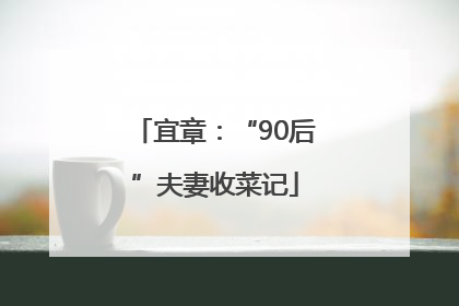 宜章：“90后”夫妻收菜记