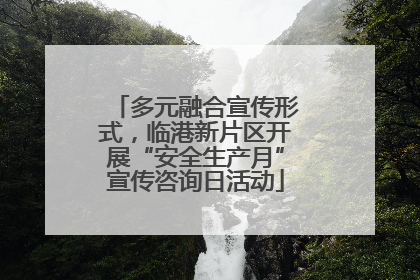 多元融合宣传形式，临港新片区开展“安全生产月”宣传咨询日活动