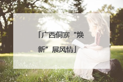 广西侗寨“焕新”展风情