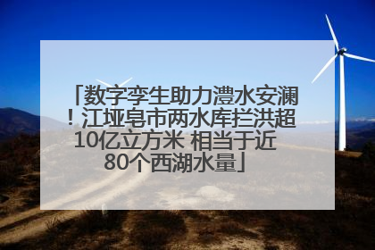 数字孪生助力澧水安澜！江垭皂市两水库拦洪超10亿立方米 相当于近80个西湖水量
