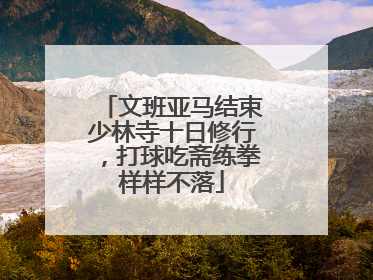 文班亚马结束少林寺十日修行，打球吃斋练拳样样不落