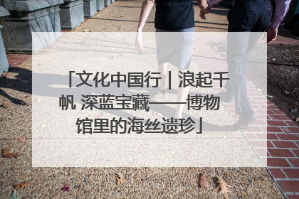 文化中国行｜浪起千帆 深蓝宝藏——博物馆里的海丝遗珍