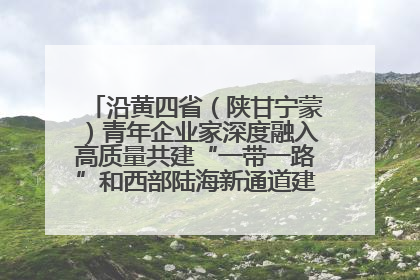 沿黄四省（陕甘宁蒙）青年企业家深度融入高质量共建“一带一路”和西部陆海新通道建设战略合作交流会在甘肃兰州召开