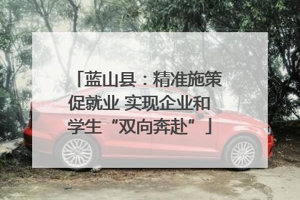 蓝山县：精准施策促就业 实现企业和学生“双向奔赴”
