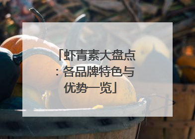 虾青素大盘点：各品牌特色与优势一览