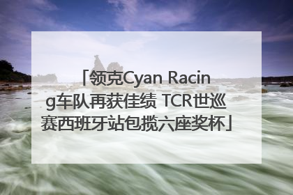 领克Cyan Racing车队再获佳绩 TCR世巡赛西班牙站包揽六座奖杯
