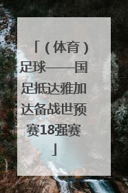 （体育）足球——国足抵达雅加达备战世预赛18强赛